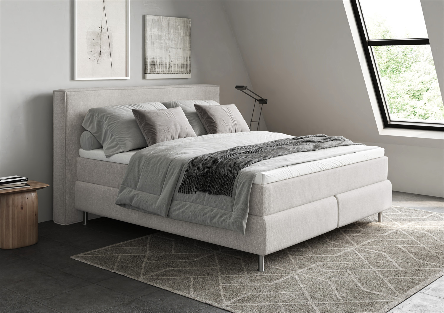 Strukturstoff - Monaco 9020 - beige