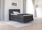 Aktionsbett 120 x 200 - Anthrazit